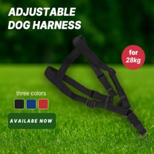 Adjustable Dog Harness – Secure & Comfortable (up to 28kg)
