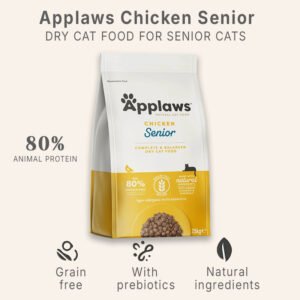 Applaws Chicken Senior – Dry Cat Food for Senior Cats 7.5kg