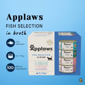 Applaws Fish Selection in Broth 12 x 70g