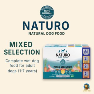 Naturo Mixed Selection Wet Dog Food 6 x 400g