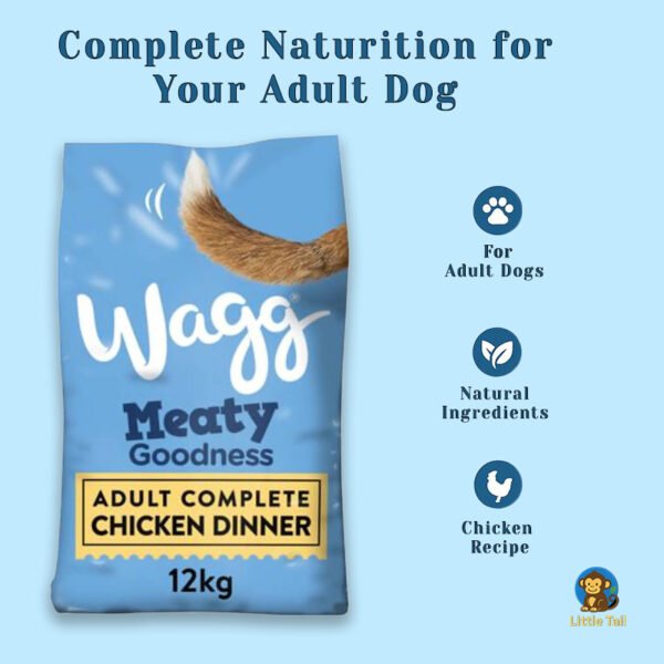 Wagg Meaty Goodness – Adult Chicken Dinner 12kg
